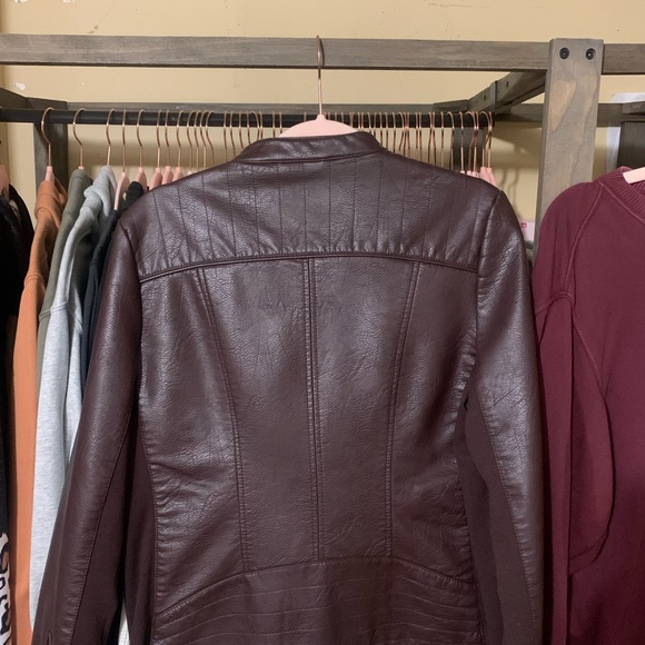 Bass faux leather jacket - Picture 2 of 4